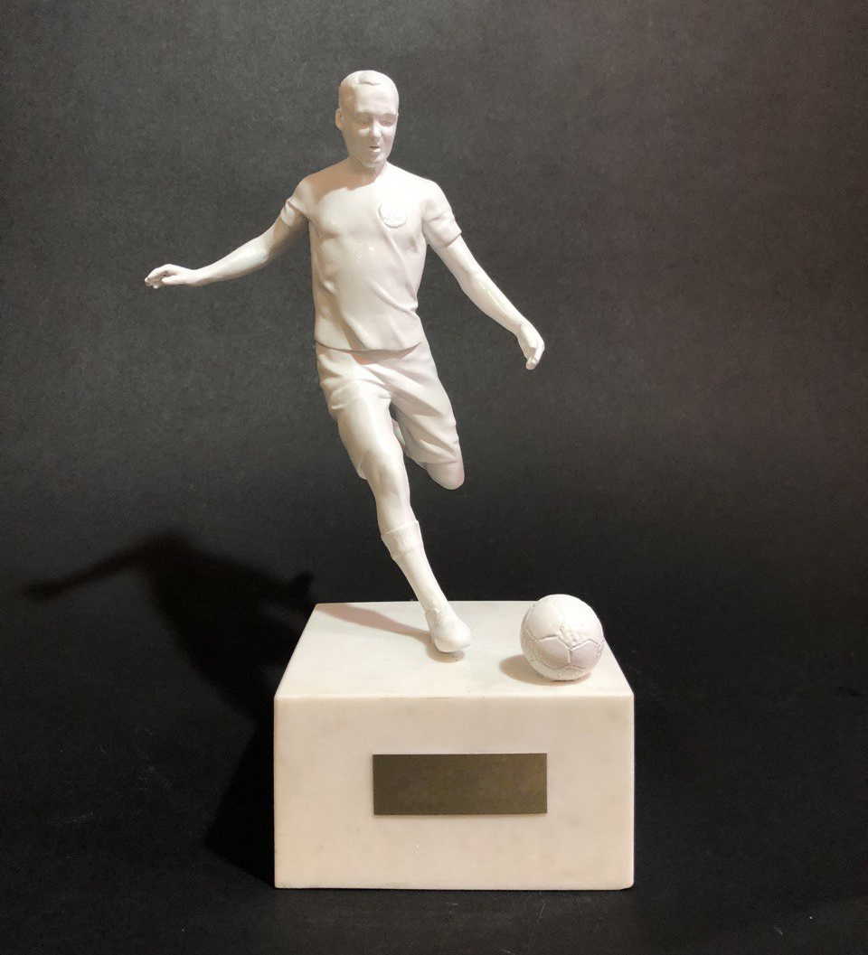 football player figurine